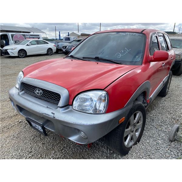 2005 HYUNDAI SANTA FE