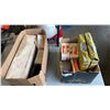 Image 1 : 2 BOXES WITH ANGLE GRINDER AND GRINDING DISCS, CUTOFF DISCS