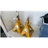 Image 2 : LOT OF SHOP SUPPLIES, PLUMBING HARDWARE, JACK STANDS, TOOL BAG