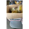 Image 2 : 3 BOXES OF COVERALLS, GAS CONNECTORS, WELDING CONTROLLERS, FACE SHIELD PARTS, OXY ACETYLENE HOSE