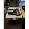 Image 1 : SIZE 11 DAKOTA QUAD COMFORT STEP LOW CUP SLIP ON WORK SHOES AND QEP TILE CUTTER