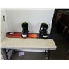 Image 2 : FURY 151 SNOWBOARD WITH BINDINGS AND SIMS SIZE US 11 BOOTS