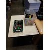 Image 1 : TRAY AND BIN OF SCREWDRIVERS, KNIVES AND TOOLS