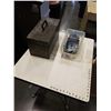 Image 1 : METAL TOOLBOX OF NEW SCREWDRIVERS WITH HAND TOOLS AND ELECTRICAL OUTLET COVERS