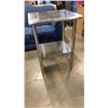 Image 2 : STAINLESS TIRNITY 2 TIER WORKSTATION TABLE