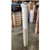 Image 1 : 58 INCH WIDE 50 METER ROLLS OF LIGHT GREY MATERIAL .2 THICK