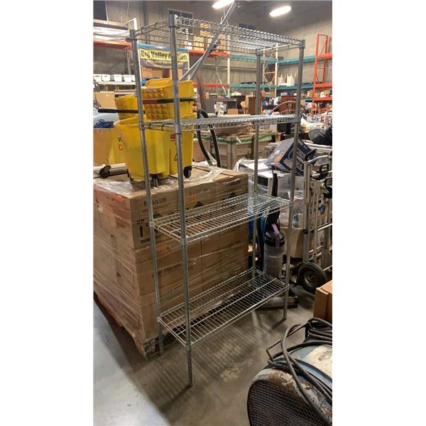 4 TIER METAL 6FT RACK