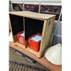 Image 4 : WOOD STORAGE CRATE 33.5"W X 48"L X 48"H