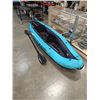 Image 1 : TOBIN SPORTS INFLATABLE 2 SEATER KAYAK WITH PADDLE AND PUMP