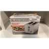 Image 1 : BLACK AND DECKER 2 SLICE TOASTER - TESTED WORKING