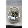 Image 1 : BIN OF 5 VINTAGE GLASS DOOR KNOBS