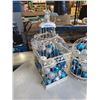 Image 2 : 3 DECORATIVE METAL CAGES WITH DECORATIVE ORNAMENTS