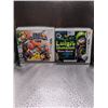 Image 1 : 2  AS NEW NINTENDO 3DS GAMES RETAIL $110 LUIGIS MANSION DARK MOON AND SUPER MARIO SMASH BROS