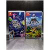 Image 1 : 2 AS NEW NINTENDO SWITCH GAMES RETAIL $120 JUST DANCE 2022 AND THE LEGEND OF ZELDA LINKS AWAKENING