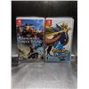 Image 1 : 2 AS NEW NINTENDO SWITCH GAMES RETAIL $130 IMMORTALS FENYX RISING AND POKEMON SWORD