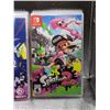 Image 2 : 2 AS NEW NINTENDO SWITCH GAMES RETAIL $120 JUST DANCE 2022 AND SPLATOON 2