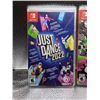 Image 3 : 2 AS NEW NINTENDO SWITCH GAMES RETAIL $120 JUST DANCE 2022 AND SPLATOON 2