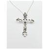Image 2 : STERLING SILVER RETRO "YEAR 2000" PENDANT WITH STERLING CHAIN, RETAIL $150.00