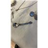 Image 8 : LOT OF STERLING SILVER JEWLERY - SOME STAMPED .925