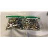 Image 1 : 2 BAGS JEWLERY AND JEWLERY PARTS