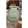 Image 2 : VINTAGE GLASS VASE, TERRA COTTA PLANTER, AND MASSIER METAL CASH LOCK BOX
