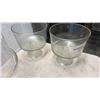 Image 3 : 3 COOKIE JARS WITH CAKE STAND AND 2 CANDY DISHES