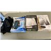 Image 1 : 2 NEW KNEE BRACES WITH ALUMINUM HINGES AND 2 NEW VANITY LIGHT MIRRORS