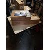 Image 1 : VIVO SINGLE MONITOR AND LAPTOP DESK STAND, HEIGHT ADJUSTABLE VESA ADAPTER AND UNDER DESK SLIDING KEY