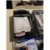 Image 2 : 2 NEW KNEE BRACES WITH ALUMINUM HINGES AND 2 NEW VANITY LIGHT MIRRORS