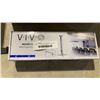 Image 2 : TWO VIVO PNEUMATIC ARM DUAL MONITOR DESK MOUNT, AND WHITE PROJECTOR CEILING MOUNT - MODELS MOUNT-VP0