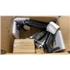 Image 8 : TWO VIVO PNEUMATIC ARM DUAL MONITOR DESK MOUNT, AND WHITE PROJECTOR CEILING MOUNT - MODELS MOUNT-VP0
