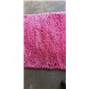 Image 3 : PINK SHAG AREA CARPET