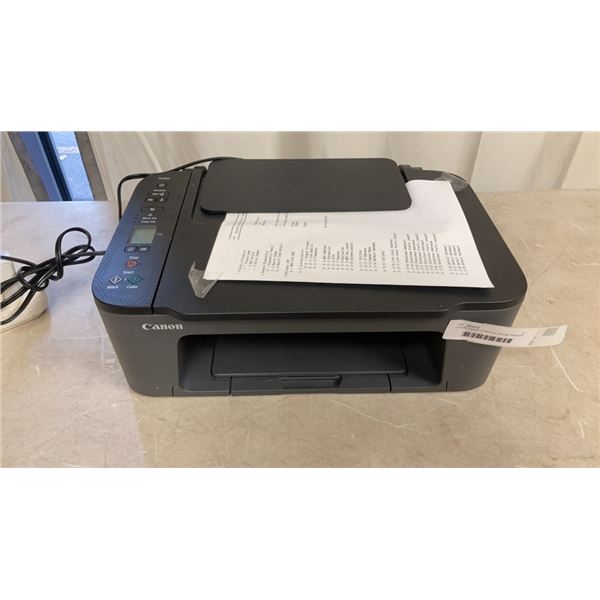 CANON TS3420 PIXMA ALL-IN-ONE PRINTER TESTED AND WORKING , RETAIL $109