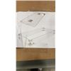 Image 2 : NEW OUTLAND LIVING FIRE TABLE GLASS WIND BREAK AND GLASS LID