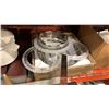 Image 3 : LOT OF ESTATE GOODS, DISHES, SPEAKERS, WOOD STOOLS, LIGHTING