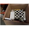 Image 7 : 2 BOXES OF ESTATE GOODS, POLAROID CAMERA, BIKE HELMET, ETC