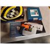 Image 8 : 2 BOXES OF ESTATE GOODS, POLAROID CAMERA, BIKE HELMET, ETC