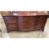 Image 2 : KNECHTAL 9 DRAWER DRESSER WITH MIRROR AND QUEENSIZE HEADBOARD