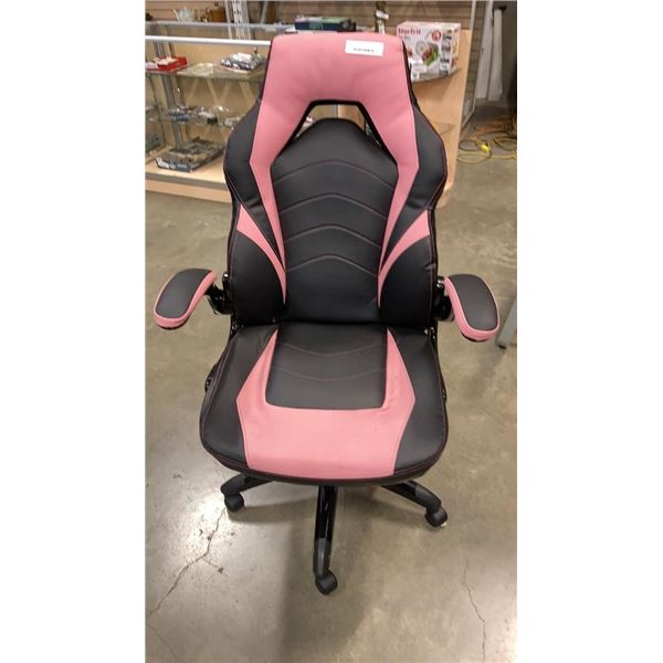 PINK/BLACK GAS LIFT GAMING CHAIR