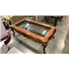 Image 1 : GLASSTOP COFFEE TABLE