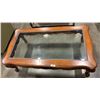 Image 2 : GLASSTOP COFFEE TABLE