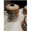 Image 2 : 3 BAUMANNN MID CENTURY LIDDED POTS