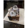 Image 1 : LOT OF SIGNED POTTERY AND SERVING PLATE