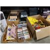 Image 1 : LOT OF CDS, BLURAY AND DVD PLAYERS, STITCHED AND WOVEN DECORATIONS, CDS AND ESTATE GOODS