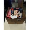 Image 1 : BOX OF BLANKETS AND SHEETS