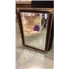Image 1 : 42" X 30" FRAMED BEVELEED MIRROR