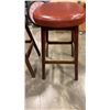 Image 2 : 2 LEATHER LOOK STOOLS