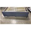 Image 2 : QUEEN SIZE FABRIC PLATFORM BED FRAME