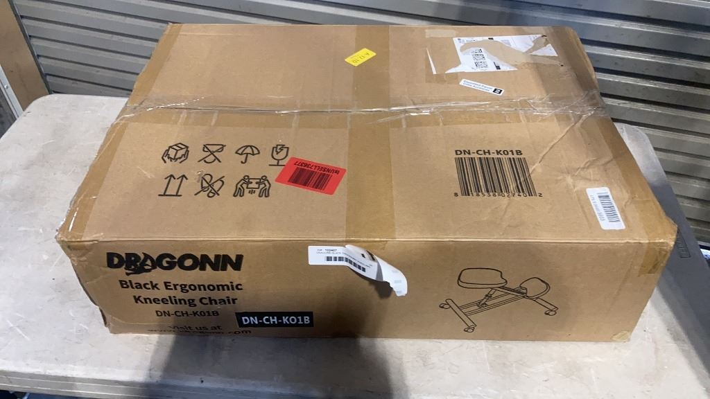 DRAGONN ergonomischer Kniestuhl von VIVO, Verstellbarer Hocker für Heim und Büro – Verbessern Sie Ihre Haltung mit Einer angewinkelten Sitzposition – Dicke und komfortable Kissen, Schwarz, DN-CH-K01B DRAGONN ergonomischer Kniestuhl von VIVO, Verstellbarer Hocker für Heim und Büro – Verbessern Sie Ihre Haltung mit Einer angewinkelten Sitzposition – Dicke und komfortable Kissen, Schwarz, DN-CH-K01B