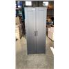 Image 1 : BLACK 75 INCH TALL WARDROBE